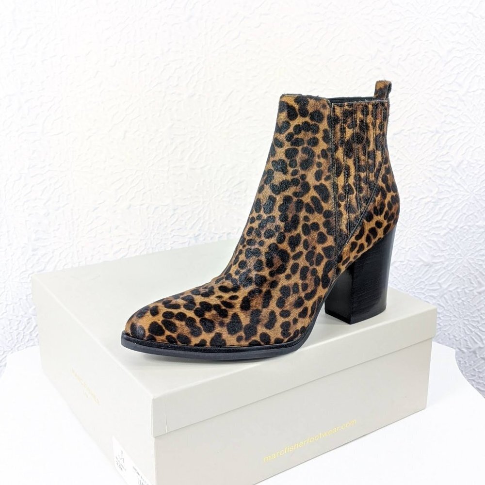 Marc Fisher LTD Alva Calf Hair Leather Ankle Boot